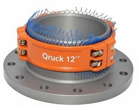 Flange Grooved Coupling 01